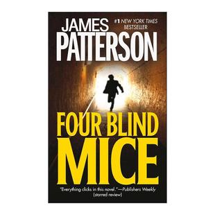 影视原著 Four 心理学警探Alex 英文原版 James 进口英语原版 Mice 英文版 Blind 书籍 四只盲鼠 Patterson Cross探案系列