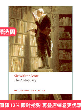 The Antiquary 古董家 司各特历史小说 牛津世界经典系列进口原版英文书籍