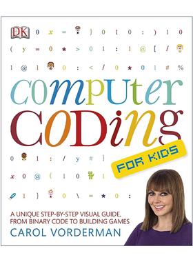 英文原版 Help your Kids Computer Coding for Kids DK儿童计算机编程入门 精装视觉编程指南 英文版 进口英语原版书籍