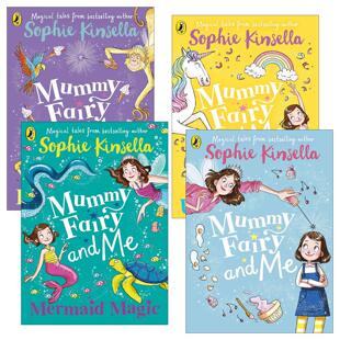 英文原版 Mummy Fairy and Me 仙女奇遇记系列1-4册 美人鱼魔法 等待中的仙女 儿童英语奇幻故事阅读 英文版 进口英语原版书籍