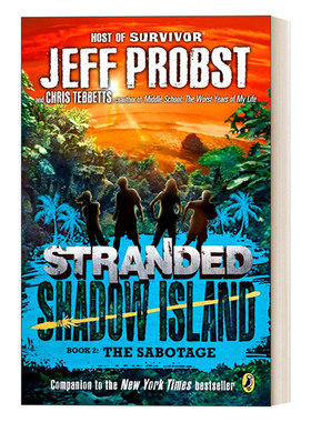 英文原版 Stranded: Shadow Island 02 The Sabotage 搁浅 暗影岛三部曲02 破坏 儿童动作冒险小说 英文版 进口英语原版书籍