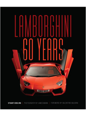 Lamborghini Supercars: 60 Years 兰博基尼超级跑车60年 精装汽车艺术画册进口英文原版书籍