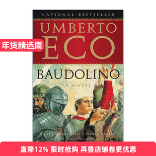 英文原版 Baudolino 波多里诺 安伯托·艾柯 英文版 进口英语原版书籍