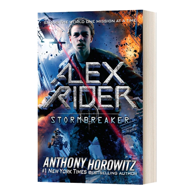 英文原版 Stormbreaker Alex Rider Book 1 风暴突击者 少年007系列1 儿童侦探推理动作冒险小说 Anthony Horowitz 英文版 进口书