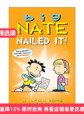 Big Nate: Nailed It! 大内特28进口原版英文书籍