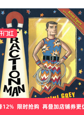 Traction Man Is Here 牵引人登场 米妮·格雷绘本进口原版英文书籍