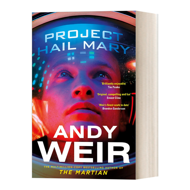 Project Hail Mary 挽救计划 安迪·威尔 火星救援作者进口原版英文书籍