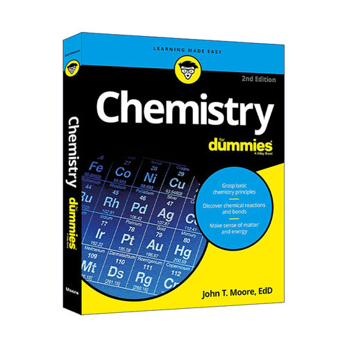 英文原版 Chemistry for Dummies 化学入门 第2版 英文版 进口英语原版书籍