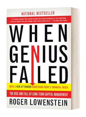 When Genius Failed 赌金者 营救华尔街 长期资本管理公司的升腾与陨落进口原版英文书籍