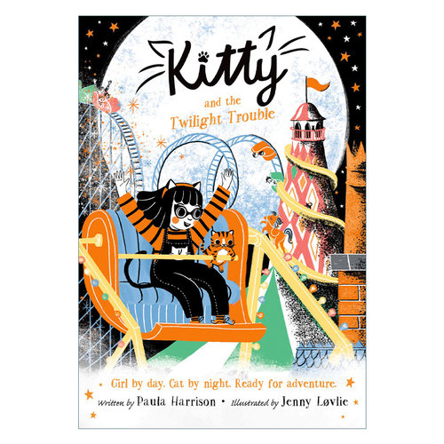 Kitty and the Twilight Trouble 警察猫咪凯蒂 暮光迷踪进口原版英文书籍