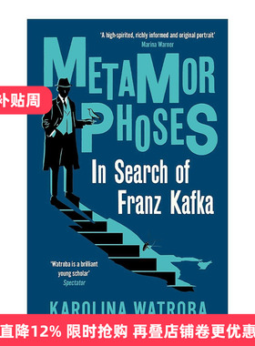 英文原版 Metamorphoses 追迹卡夫卡 跨越时空的文学蜕变之旅 Karolina Watroba 英文版 进口英语原版书籍