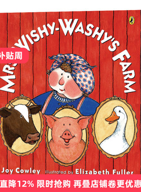 Mrs. Wishy-Washy's Farm 稀里糊涂太太的农场 乔伊考利进口原版英文书籍