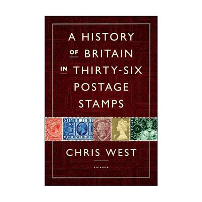 英文原版 A History of Britain in Thirty-six Postage Stamps 英文版 进口英语原版书籍