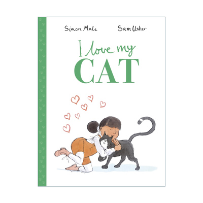 I Love My Cat 我爱我的猫咪进口原版英文书籍