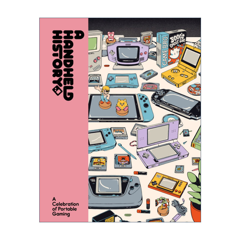 A Handheld History 掌上游戏机的历史 精装带插图进口原版英文书籍
