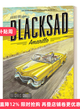 英文原版 Blacksad Amarillo 布莱克萨德 阿马里洛 精装 英文版 进口英语原版书籍