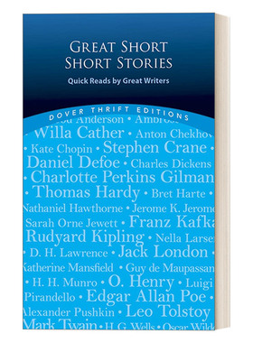 英文原版 Great Short Short Stories Quick Reads by Great Writers 优秀超短篇小说集 Dover Thrift Editions 进口英语原版书籍