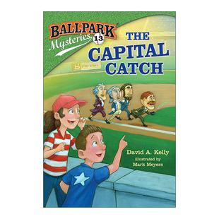 英文原版 Ballpark Mysteries #13 The Capital Catch 棒球场之谜13 资本陷阱 儿童推理章节桥梁故事书 英文版 进口英语原版书籍