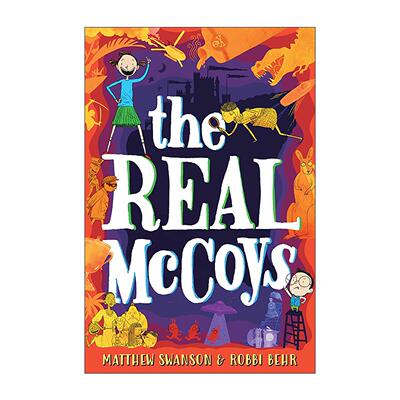 英文原版 The Real McCoys 麦考伊姐弟 校园猫头鹰失踪案 英文版 进口英语原版书籍
