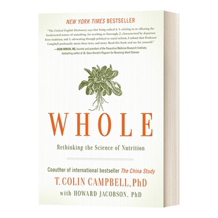 Whole 救命饮食2：全营养与全健康从哪里来进口原版英文书籍