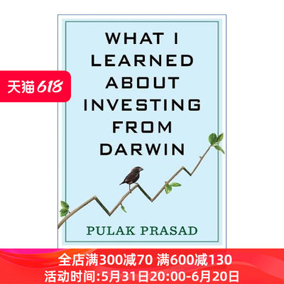 英文原版 What I Learned About Investing from Darwin 我从达尔文那里学到的投资知识 Pulak Prasad 精装 进口英语原版书籍