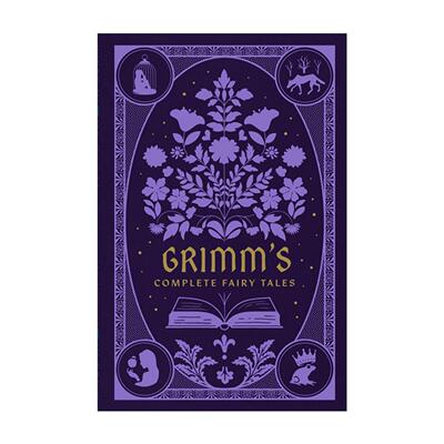 英文原版 Grimm’s Complete Fairy Tales 格林童话全集 皮革精装收藏版 巴诺经典 英文版 进口英语原版书籍
