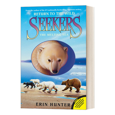 英文原版 Seekers Return to the Wild #2 The Melting Sea 熊武士第二部回归荒野2消融之海 英文版 进口英语原版书籍