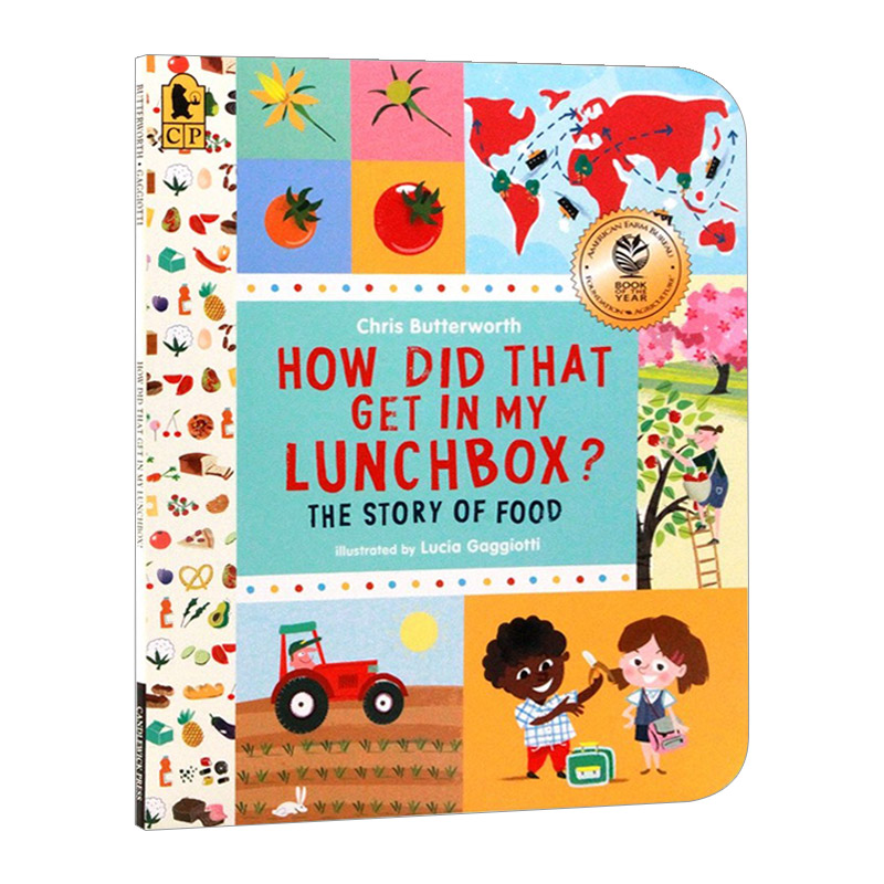 英文原版绘本 How Did That Get in My Lunchbox? 饭菜怎样来 探索绘本 儿童百科 5-9岁 英文版 进口英语原版书籍