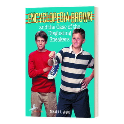 英文原版 Encyclopedia Brown and the Case of the Disgusting Sneakers 百科全书小布朗 恶心运动鞋案子 英文版 进口英语书籍
