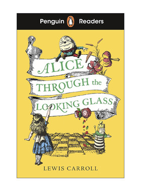 英文原版 Penguin Readers Level 3 Alice Through the Looking Glass 企鹅英语分级阅读3级 爱丽丝镜中奇遇记 A2 进口英语书籍