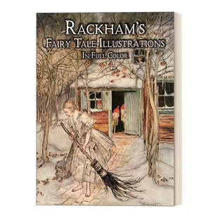 Rackham's Fairy Tale Illustrations  亚瑟·拉克姆童话全彩插画进口原版英文书籍