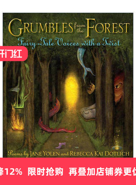 英文原版 Grumbles from the Forest 来自森林的抱怨 扭曲童话般的声音 儿童诗歌绘本 星云奖得主 英文版 进口英语原版书籍