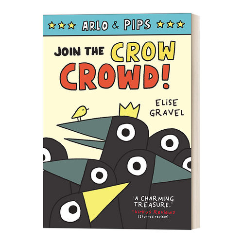 英文原版 Arlo and Pips 2 Join the Crow Crowd 阿乐和皮普漫画2 融入乌鸦群 英文版 进口英语原版书籍