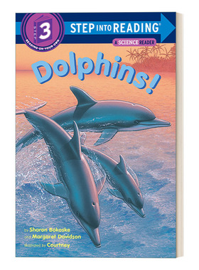 英文原版 Step into Reading 3 - Dolphins 海豚 兰登分级阅读3 英文版 进口原版英文书籍