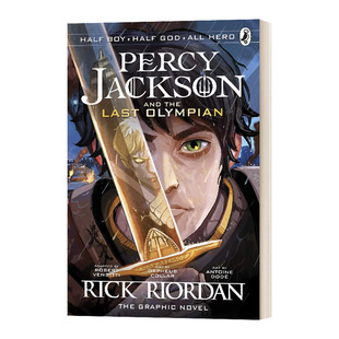 Olympian Percy The Last and 英文版 漫画版 Graphic 进口英语原版 波西 the 杰克逊与最终之神 Jackson 英文原版 书籍 Novel