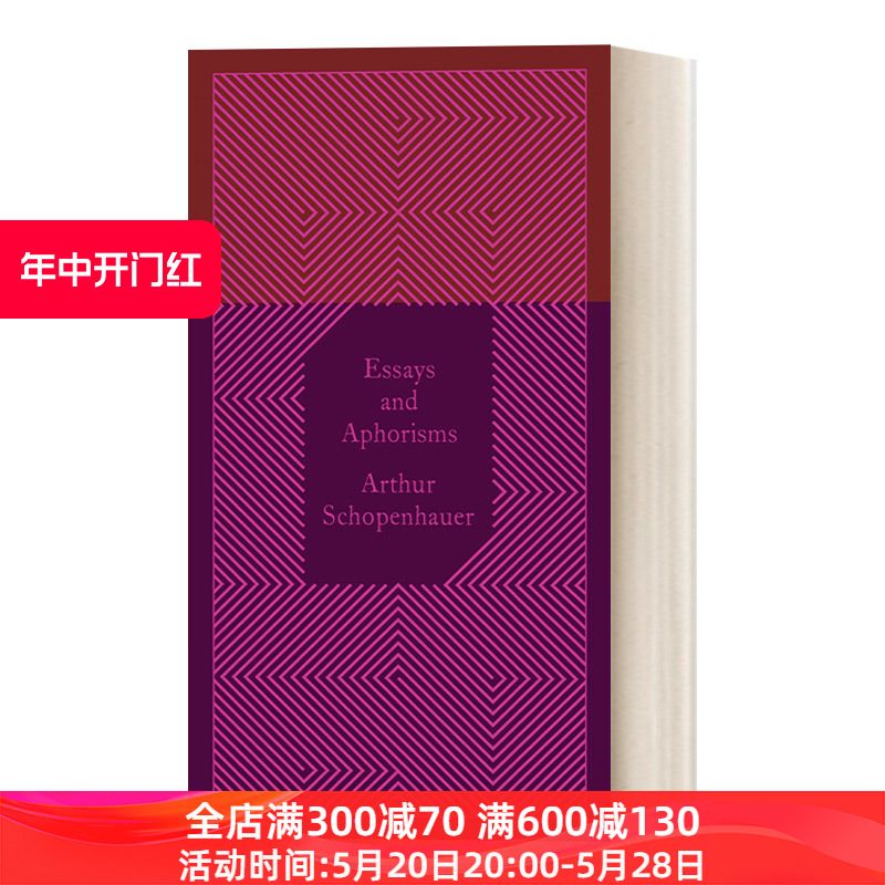 Essays and Aphorisms叔本华小品警语录企鹅口袋精装进口原版英文书籍