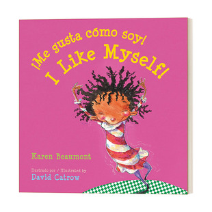 Myself como 绘本 Like 英文版 书籍 英文原版 纸板书绘本 我喜欢我自己 soy gusta 进口英语原版 西班牙语英语双语版