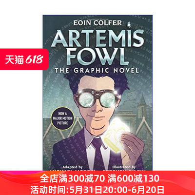 英文原版 Artemis Fowl The Graphic Novel 阿特米斯奇幻历险 漫画版 约恩·柯尔弗畅销青少年小说 英文版 进口英语原版书籍