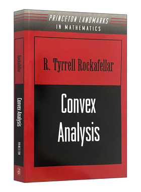 英文原版 Convex Analysis 凸分析 Ralph Tyrell Rockafellar 英文版 进口英语原版书籍