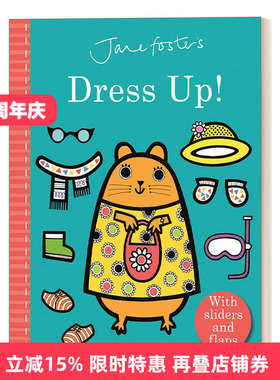 Jane Foster's Dress Up 一起来穿衣吧 精装进口原版英文书籍