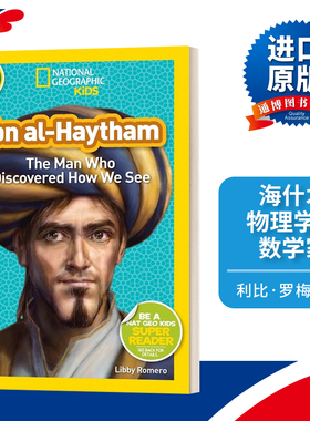 英文原版 National Geographic Kids Readers L3 Ibn al-Haytham 国家地理分级读物第3级 海什木物理学家数学家 英文版 进口书籍