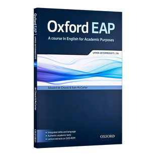 Book 牛津学术英语综合教材B2 EAP 大学基础语言学习教材 英语书籍 英文原版 Pack Student OXFORD DVD and 进口原版 ROM