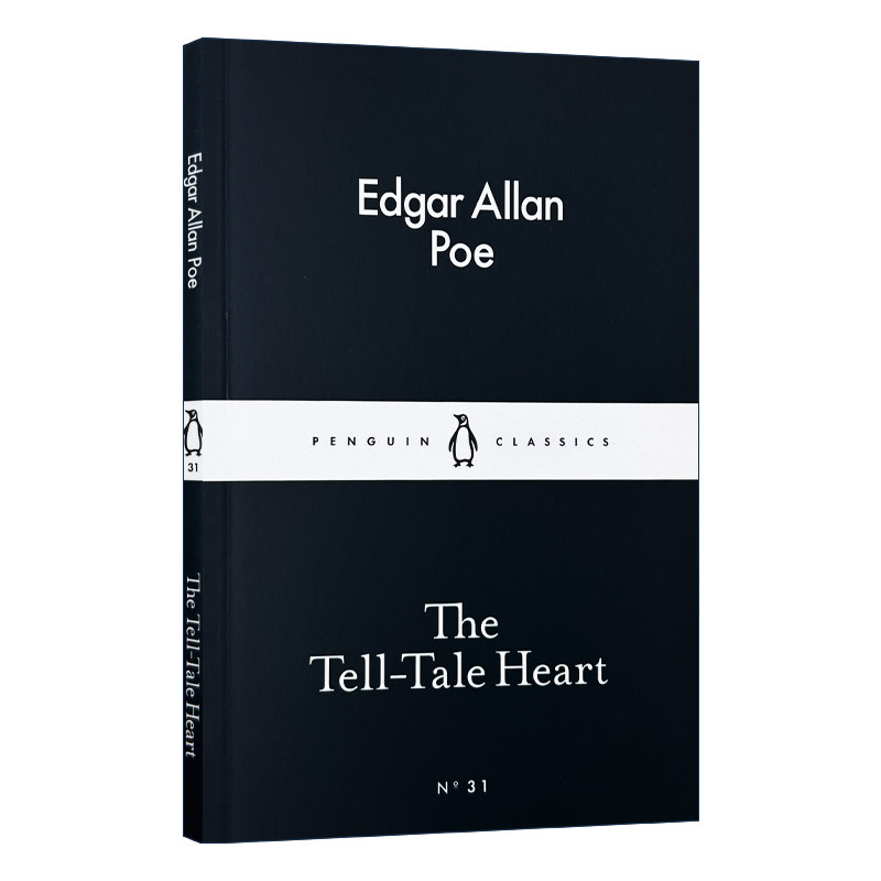 英文原版小说 The Tell Tale Heart 泄密之心 爱伦坡 英文版 进口英语原版书籍