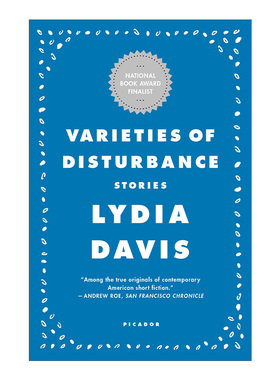 Varieties of Disturbance: Stories 困扰种种 莉迪亚·戴维斯进口原版英文书籍
