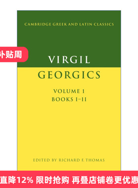 Virgil: Georgics 维吉尔 农事诗 剑桥希腊拉丁语经典系列 原文加学者注释进口原版英文书籍