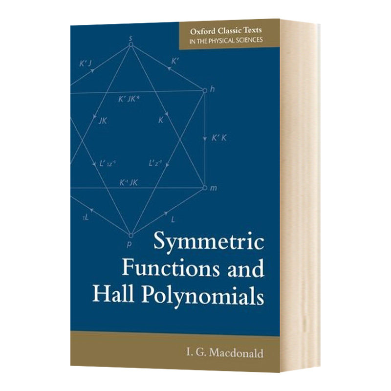 英文原版 Symmetric Functions and Hall Polynomials  对称函数与 Hall多项式 英文版