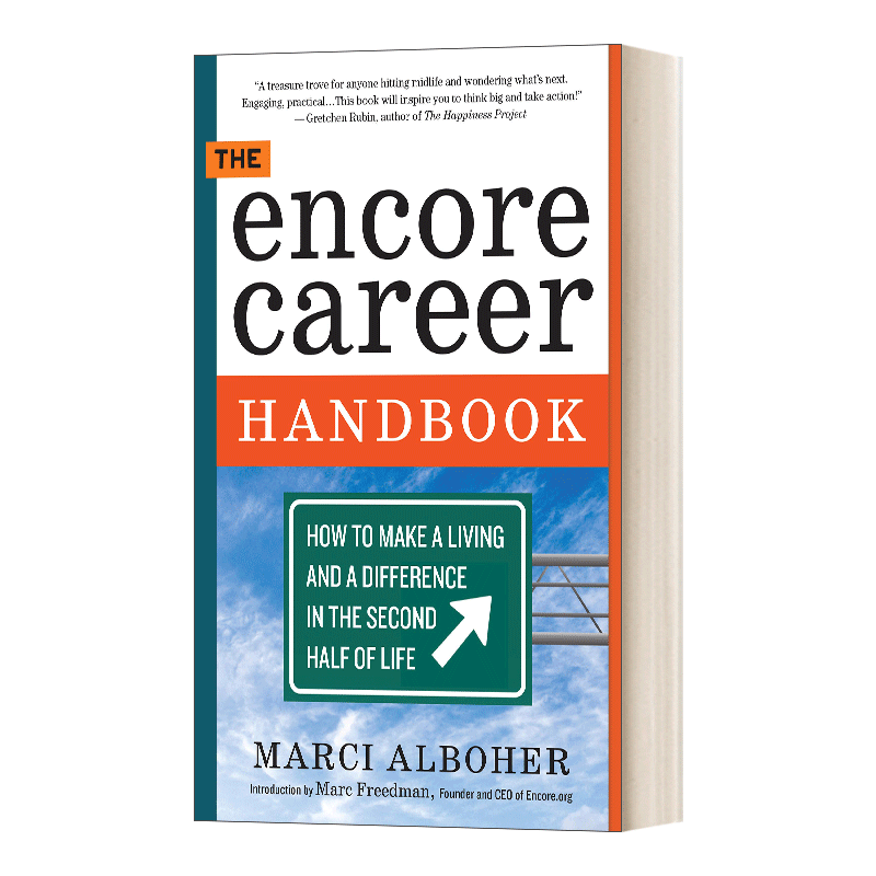 The Encore Career Handbook 安可职业手册进口原版英文书籍 书籍/杂志/报纸 原版其它 原图主图