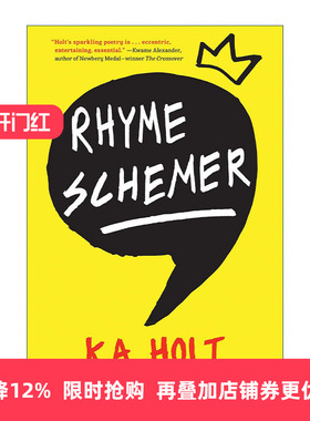 英文原版 Rhyme Schemer 韵脚 诗体小说 反欺凌 英文版 进口英语原版书籍
