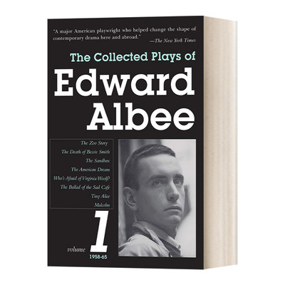 英文原版 Collected Plays of Edward Albee Volume 1 爱德华·阿尔比戏剧集第1卷 1958-1965 普利策奖戏剧奖获得者 进口英语书籍