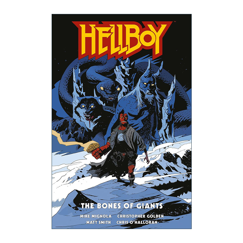 英文原版 Hellboy the Bones of Giants 地狱男爵 巨人之骨 Dark Horse黑马漫画 Mike Mignola 精装 英文版 进口英语原版书籍